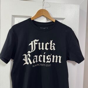 Blackcraft Cult Political Quote Black T Shirt Medium Mens/Womens